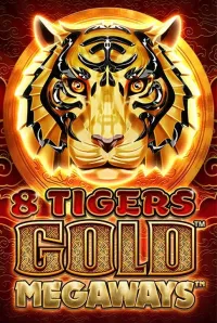 8 tigers gold megaways logo