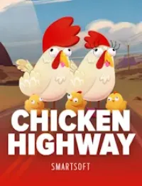 chicken highway slot logo